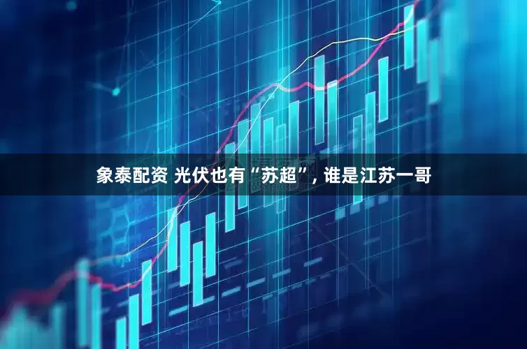 象泰配资 光伏也有“苏超”, 谁是江苏一哥